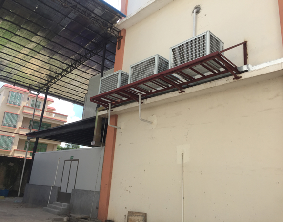 廣州鮮盛源食品加工有限公司冷庫(kù)及車(chē)間空調(diào)項(xiàng)目