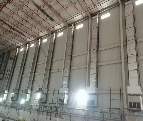 柳藥集團(tuán)南寧物流中心自動(dòng)化立體倉庫項(xiàng)目二期中央空調(diào)安裝工程